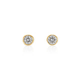 Bezel Setting Earring - 0.1ct