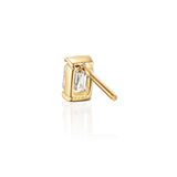 Emerald Cut Earring - 1.0ct