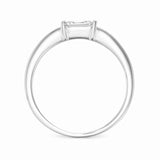 Emerald Cut Ring 0.5ct