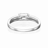 Emerald Cut Ring 0.5ct