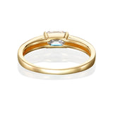 Emerald Cut Ring 0.5ct