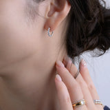 Hoop Earring - airy glow