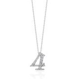 Number Necklace - 4 -four