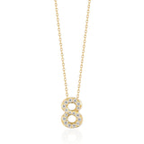 Number Necklace - 8 -eight