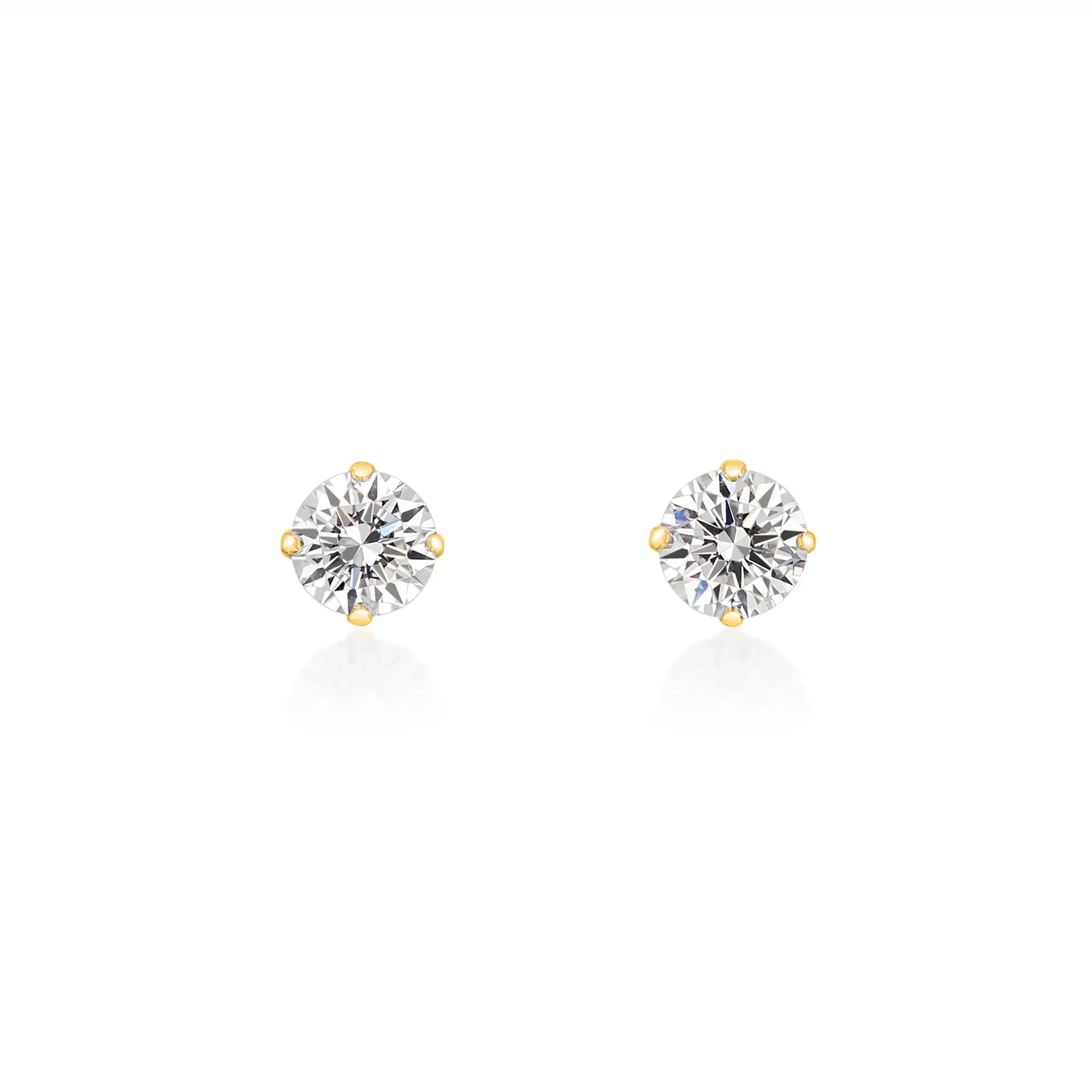 Prong Setting Earring - 0.3ct