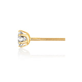 Prong Setting Earring - 1.0ct