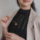 Initial Coin Pendant Top