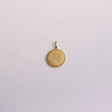 Initial Coin Pendant Top