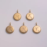 Initial Coin Pendant Top