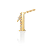 ナンバーピアス Number Earring-1-one