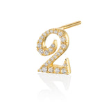 ナンバーピアス Number Earring-2-two