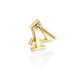 ナンバーピアス Number Earring-4-four