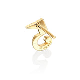 ナンバーピアス Number Earring-5-five