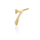 ナンバーピアス Number Earring-7-seven
