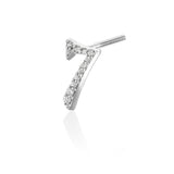 ナンバーピアス Number Earring-7-seven