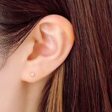 Bezel Setting Earring - 0.1ct