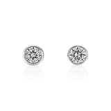 Bezel Setting Earring - 0.3ct