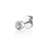 Bezel Setting Earring - 0.5ct