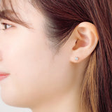 Bezel Setting Earring - 0.5ct