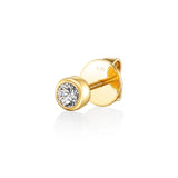 Bezel Setting Earring - 0.5ct