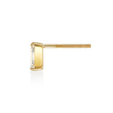Emerald Cut Earring - 1.0ct