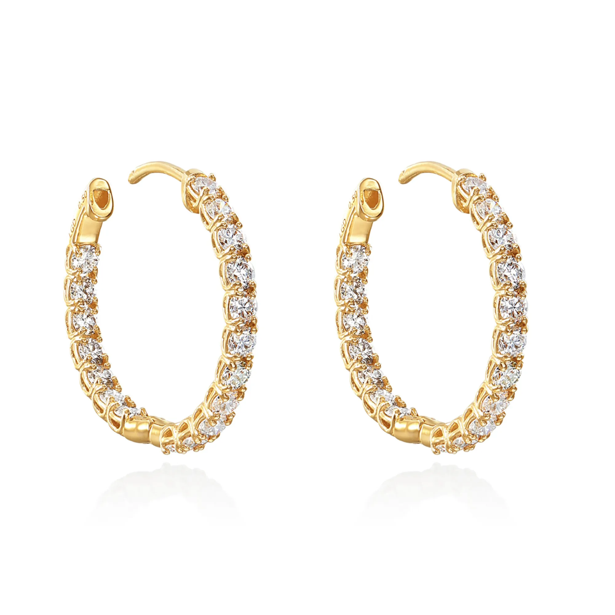 Hoop Earring - airy brilliance