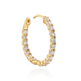 Hoop Earring - airy brilliance