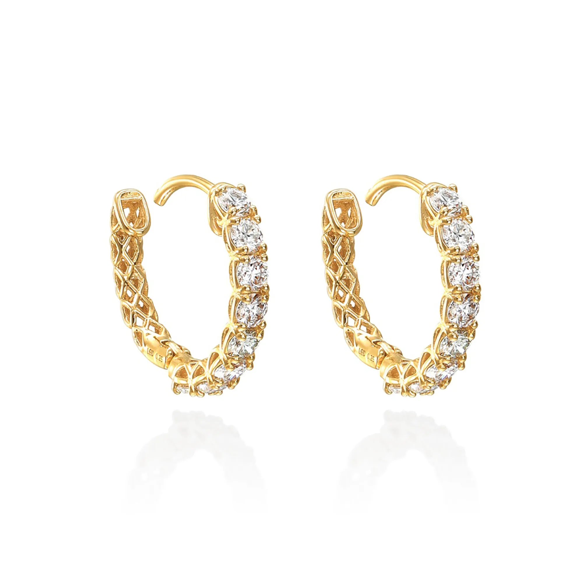 Hoop Earring - airy glow