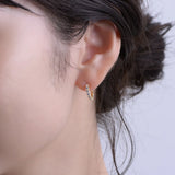 Hoop Earring - airy glow