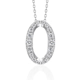 Number Necklace - 0 -zero