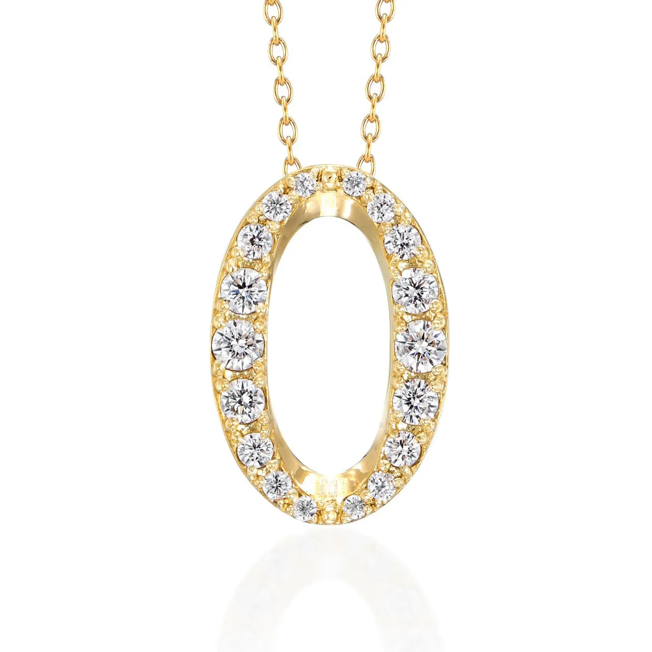 Number Necklace - 0 -zero