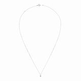Prong Setting Necklace - 0.1ct