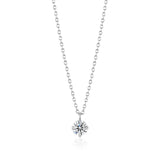 Prong Setting Necklace - 0.3ct