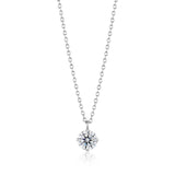 Prong Setting Necklace - 0.5ct