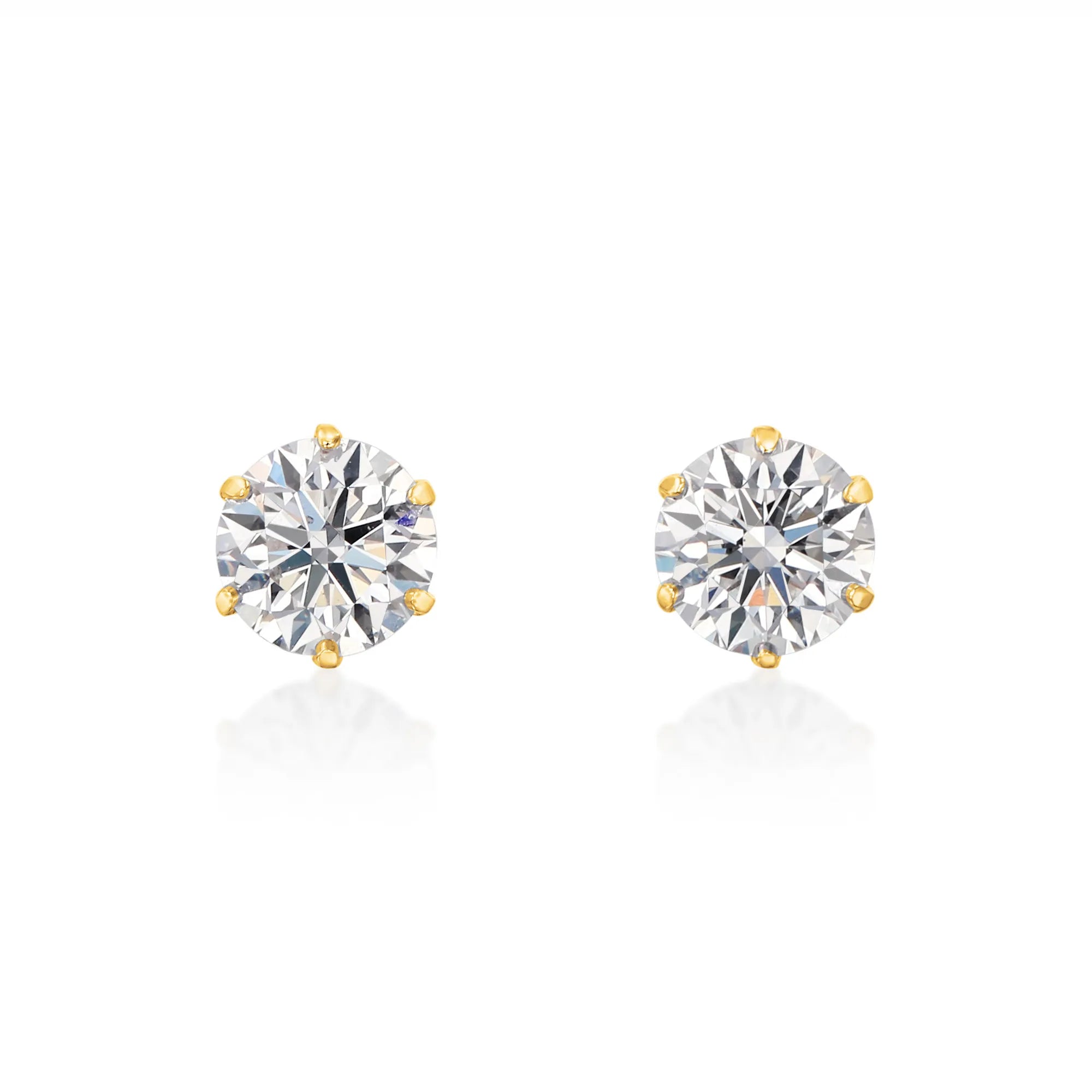 Prong Setting Earring - 1.0ct