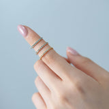ハーフエタニティリング Half Eternity Ring - 0.3ct