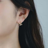ナンバーピアス Number Earring-2-two