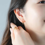 ナンバーピアス Number Earring-3-three