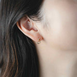 ナンバーピアス Number Earring-5-five