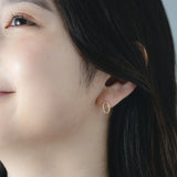 ナンバーピアス Number Earring-0-zero
