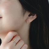 ナンバーピアス Number Earring-0-zero