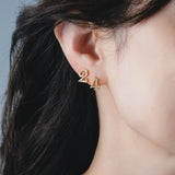 ナンバーピアス Number Earring-2-two