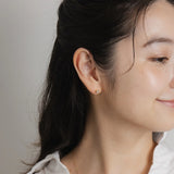 ベゼルピアス Bezel Setting Earring - 0.5ct