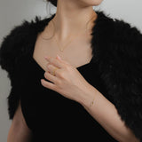 K18チェーンリング-ルリエ Chain Ring-relier