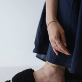 K18チェーンネックレス Chain Necklace - 70cm